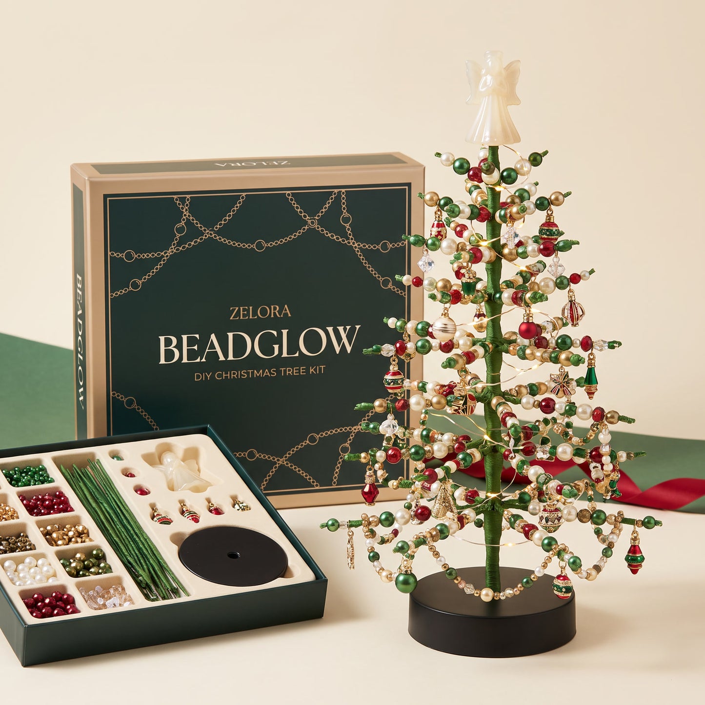 Zelora BeadGlow™ DIY Christmas Tree Kit
