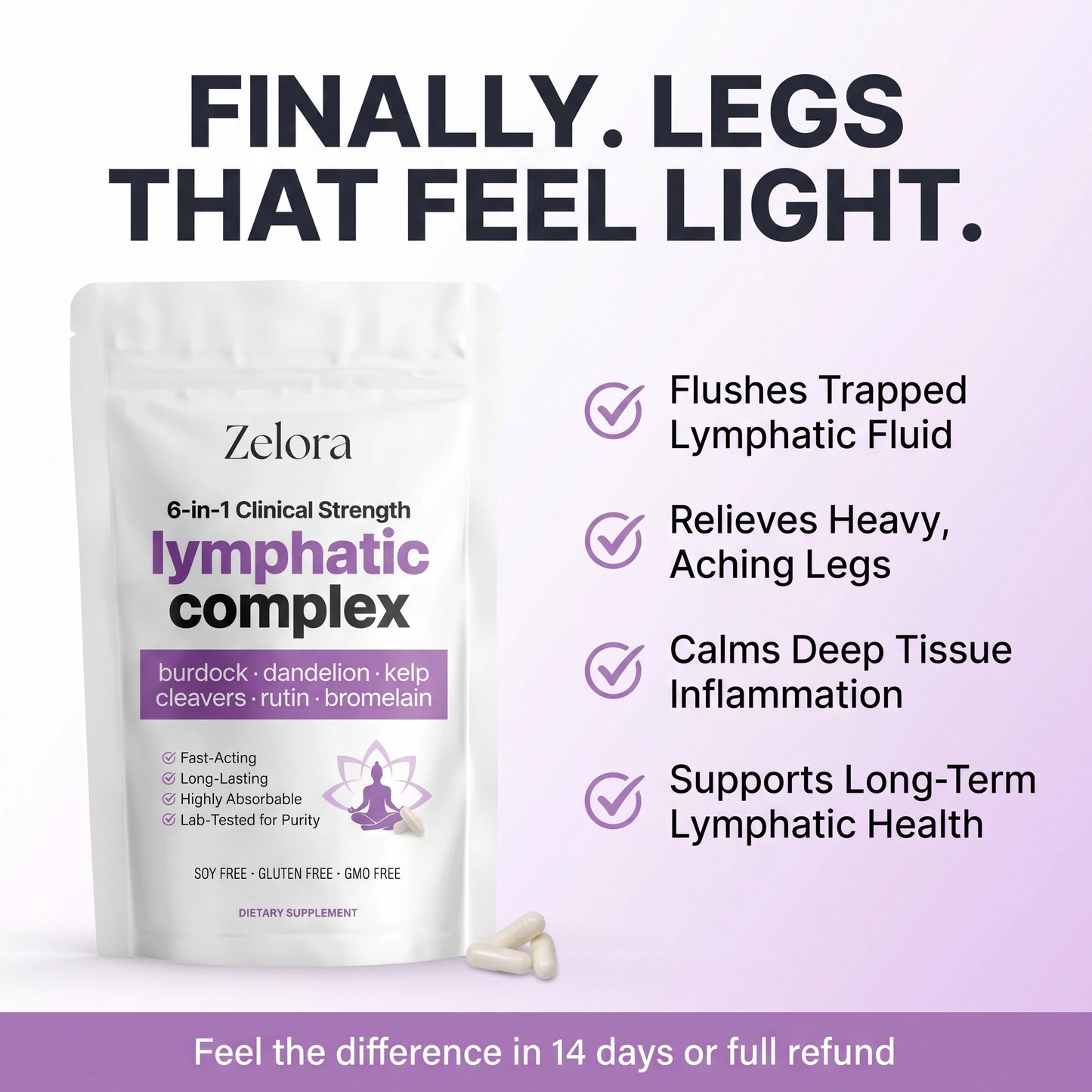 Zelora 6-in-1 Lymphatic Complex