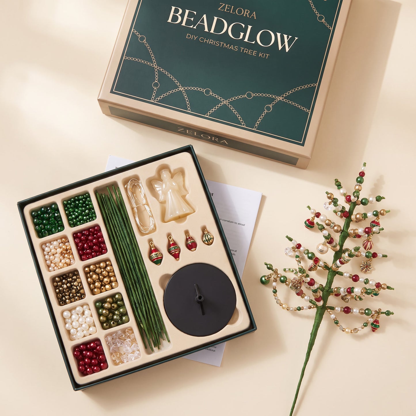 Zelora BeadGlow™ DIY Christmas Tree Kit
