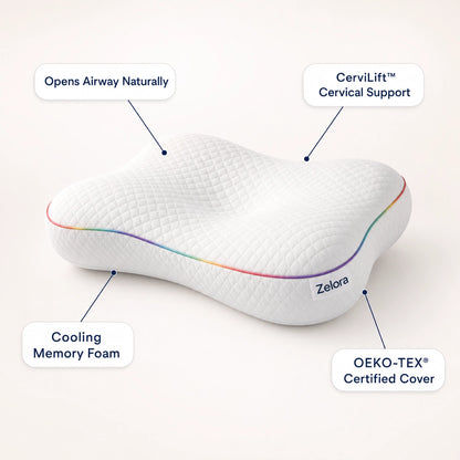 Zelora AirwayAlign™ Kids Pillow