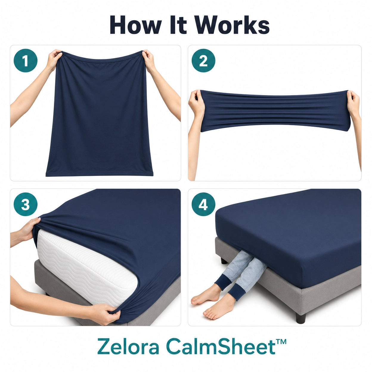 Zelora CalmSheet™