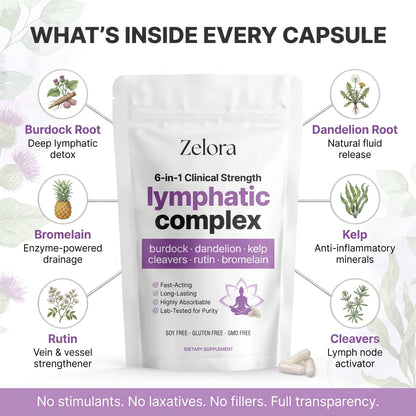 Zelora 6-in-1 Lymphatic Complex