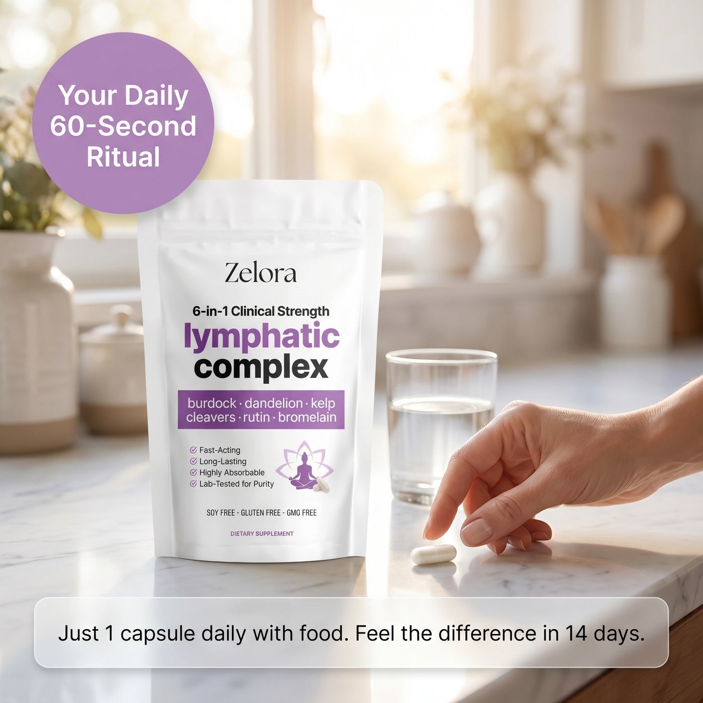 Zelora 6-in-1 Lymphatic Complex