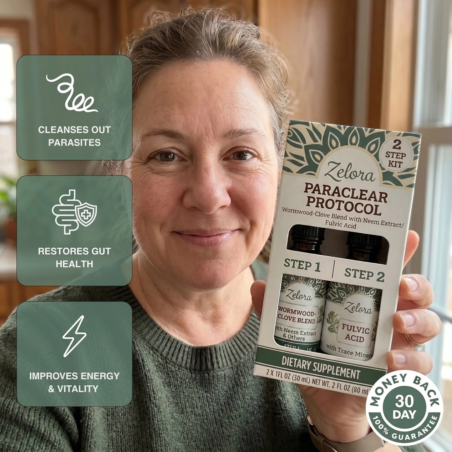Zelora ParaClear Protocol: The 2-Step Eradication & Flush System