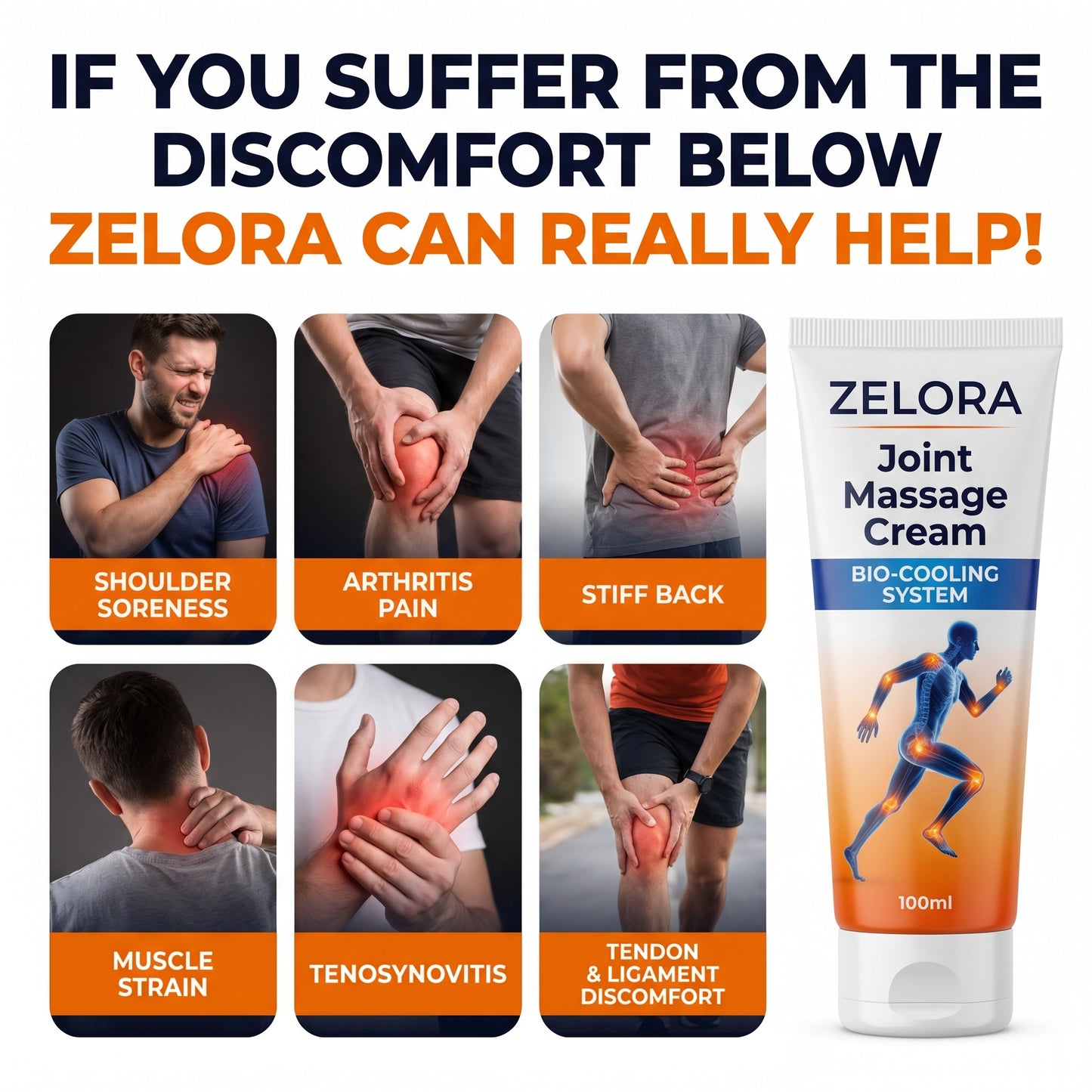 Zelora Joint Massage Cream