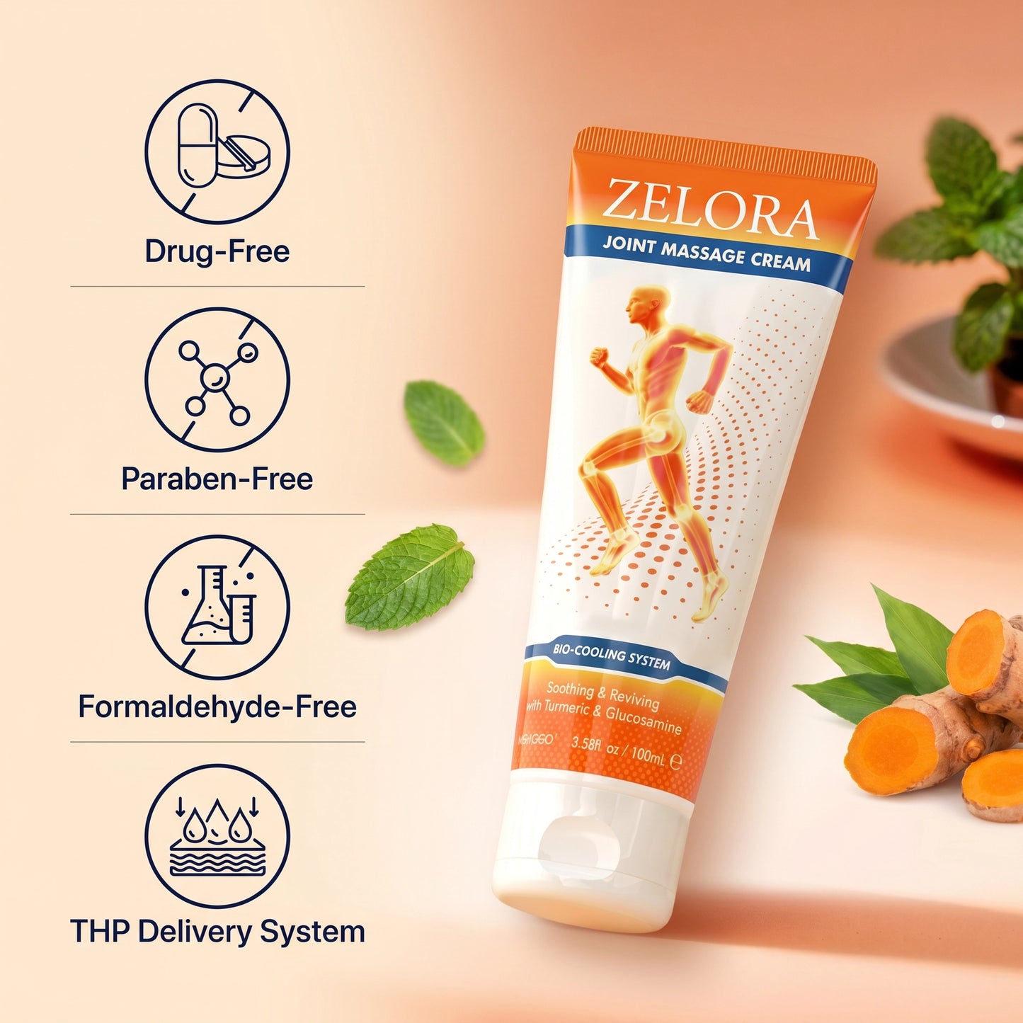 Zelora Joint Massage Cream