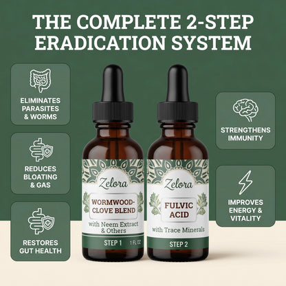 Zelora ParaClear Protocol: The 2-Step Eradication & Flush System