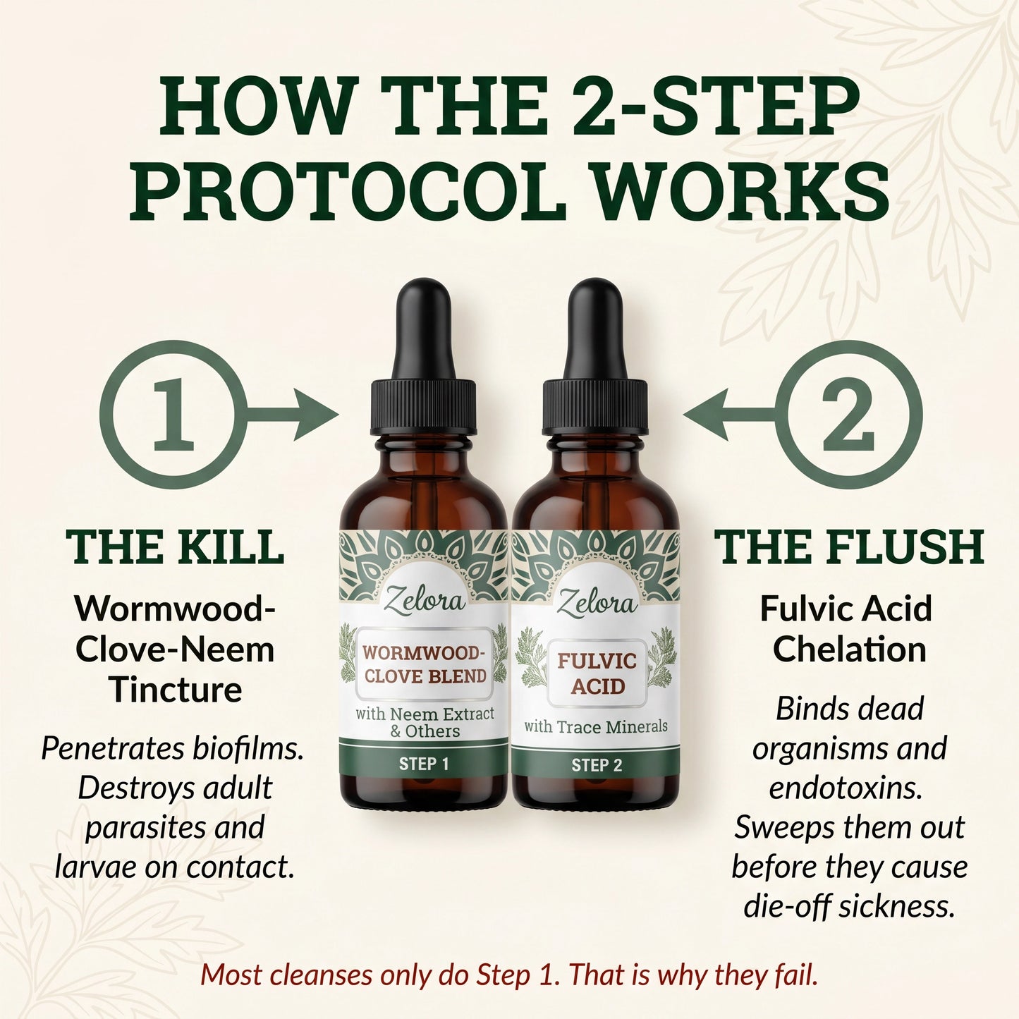 Zelora ParaClear Protocol: The 2-Step Eradication & Flush System