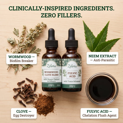 Zelora ParaClear Protocol: The 2-Step Eradication & Flush System