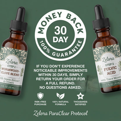 Zelora ParaClear Protocol: The 2-Step Eradication & Flush System