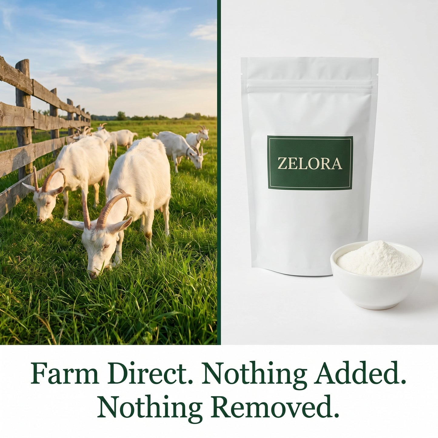 Zelora Goat Milk Powder