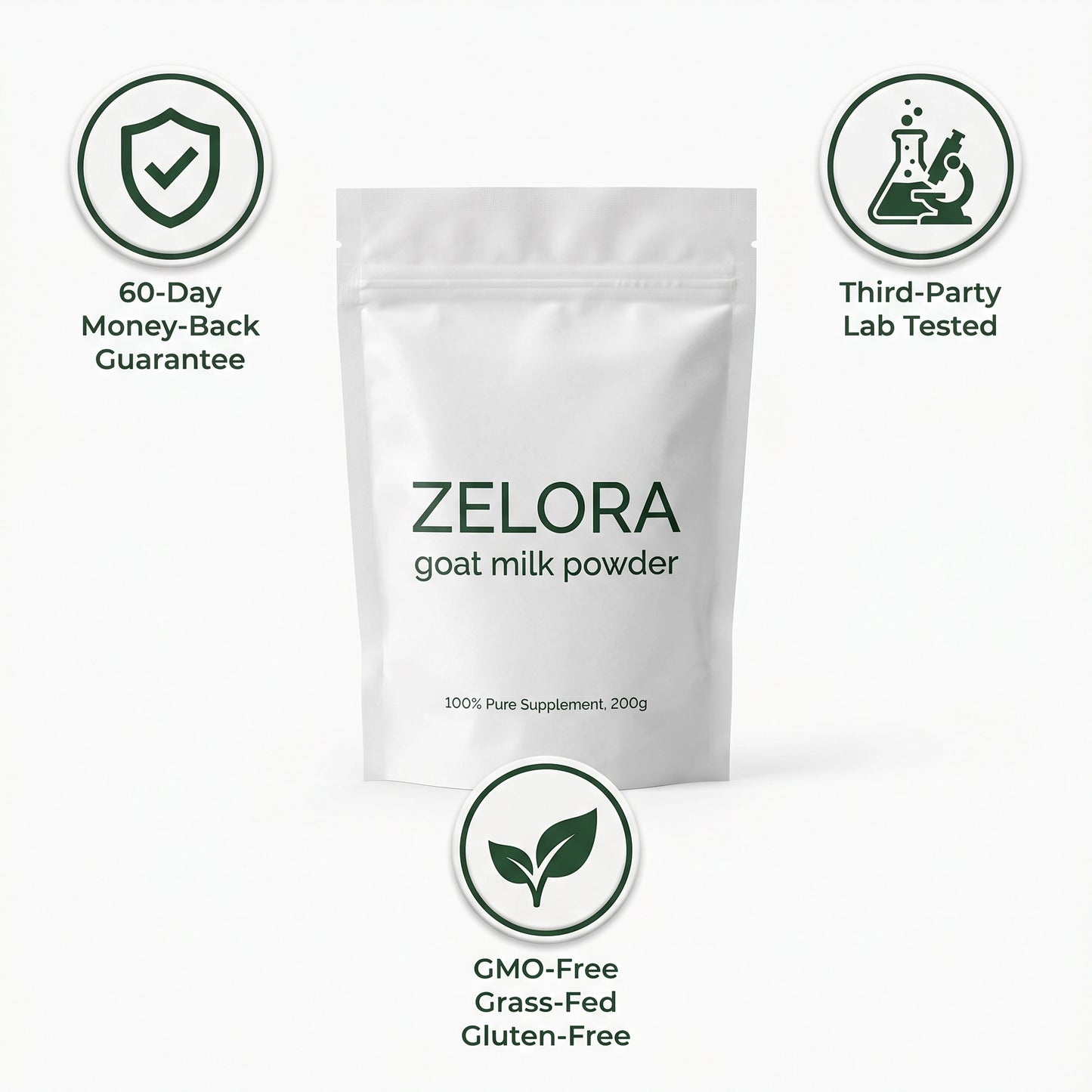 Zelora Goat Milk Powder